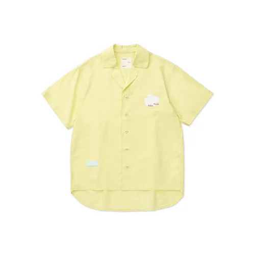 ROARINGWILD Светло-желтая унисекс рубашка