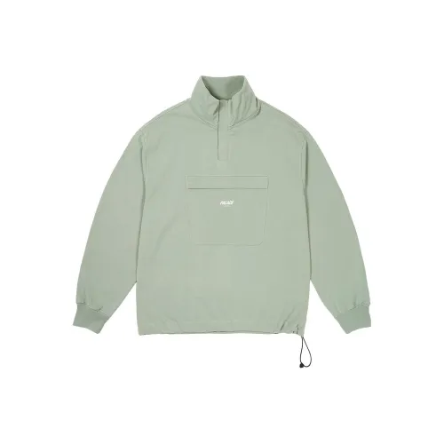 Дворцовый FW23 Fall/Winter Collection Матча Зеленый Унисекс Свитшоты