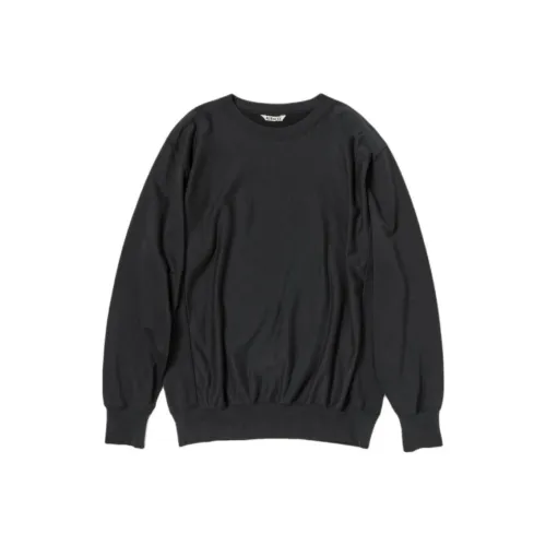 Auralee FW24 Толстовка Мужской Ink Black