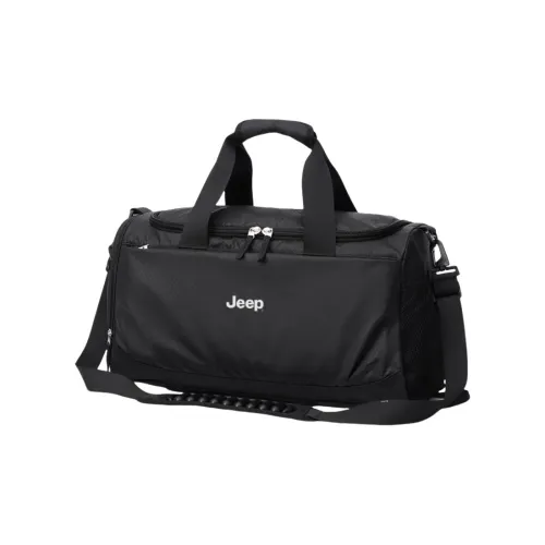 JEEP Полиэстер Сумка Большая Мужская Черная