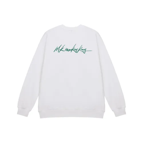 MK MONKEY KING Свитшот Унисекс Белый