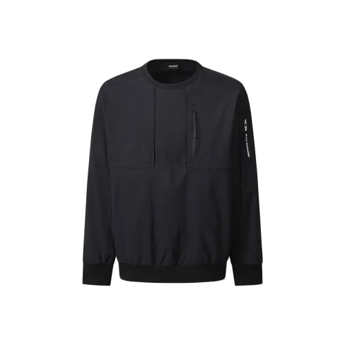 SALOMON Мужские черные свитшоты