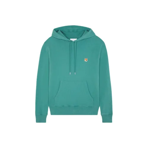 Maison Kitsune Сосновый Зеленый Мужские Толстовки