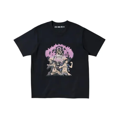 UNIQLO x One Piece Коллаборационная Эдиция Рубашка Унисекс Черная