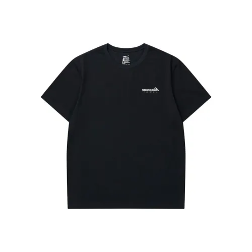 Erke Глубокий черный Мужская T-рубашка