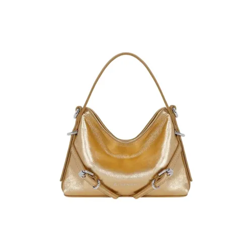 Givenchy Voyou Коровья кожа Сумка через плечо Сумка Extra Mini Женская Золотая