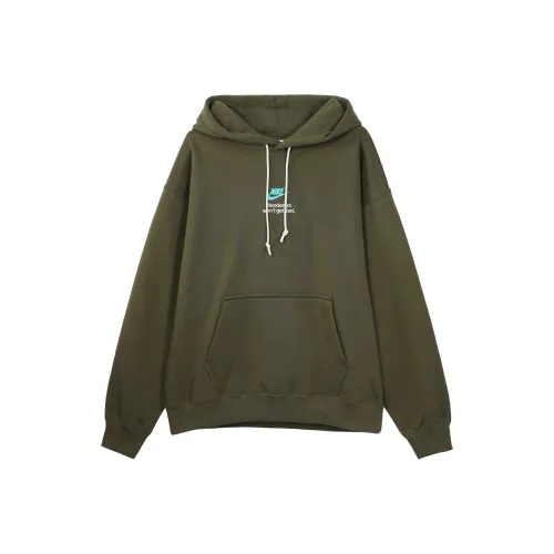 Nike Толстовка Мужская Оливково-Зеленая