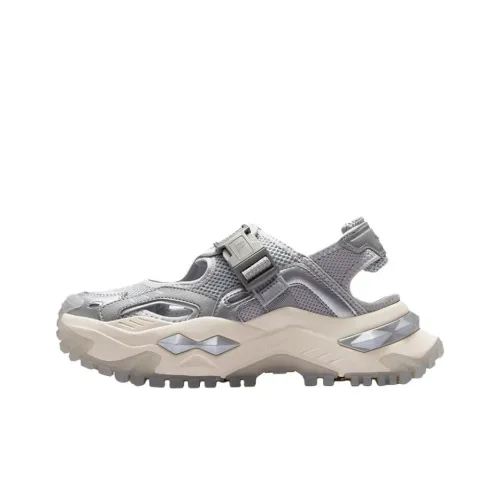 FILA FUSION Бьянко Дышащая Обувь для Трейкинга Женская Серебряная