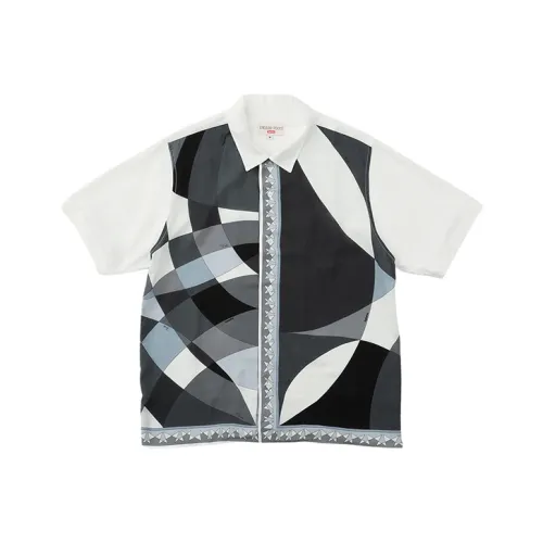 Supreme Co Бренд Коллекция Унисекс Рубашки