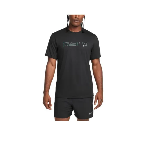 Nike Мужские черные футболки