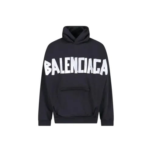 BALENCIAGA Черный Унисекс Свитшоты