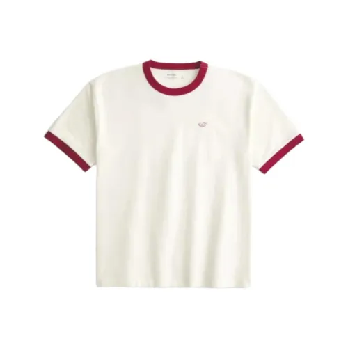 Hollister Белые Мужские T-рубашки