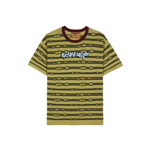 Brain Dead FW24 T-Shirt Унисекс Лайм