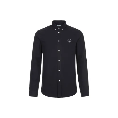 KENZO Мужские Черные Рубашки