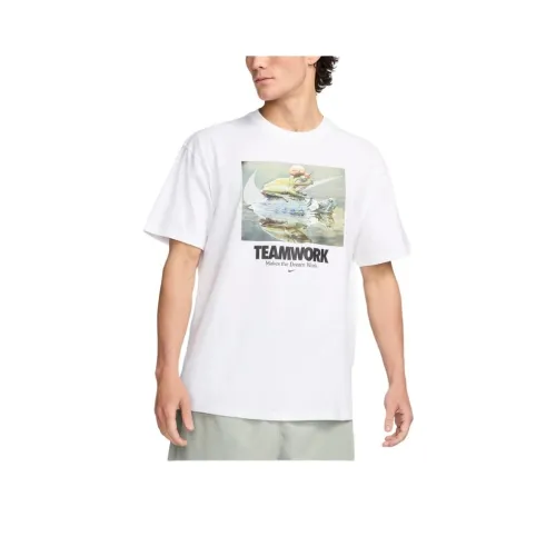 Nike Белые Мужские Футболки