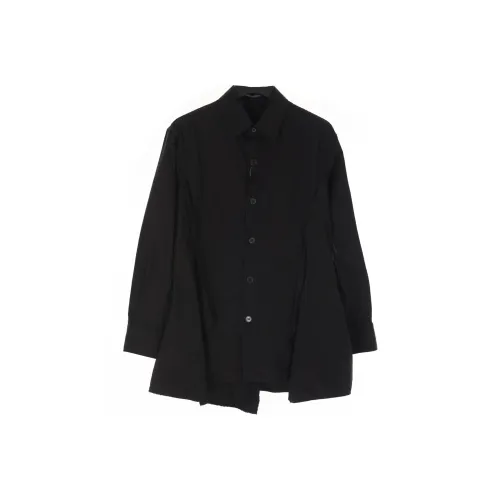 Yohji Yamamoto Черные Унисекс Рубашки