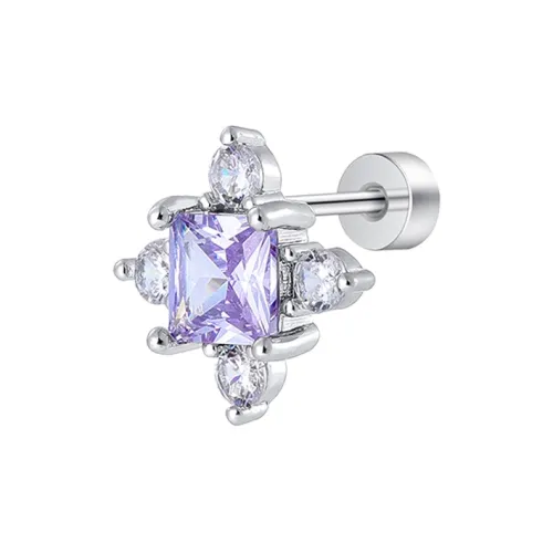 MISS XIA JWY Титановые стальные серьги-гвоздики для женщин