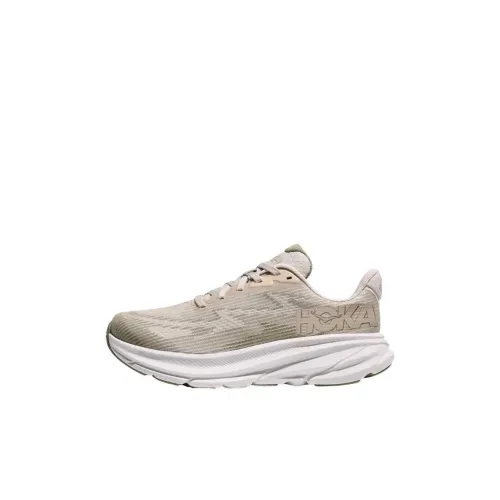 HOKA ONE ONE Clifton 9 Детские беговые кроссовки MID Топ Грязь Морская трава Kids