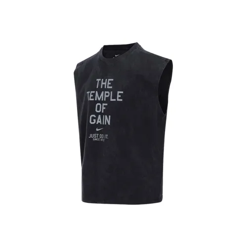 Nike Мужские черные майки