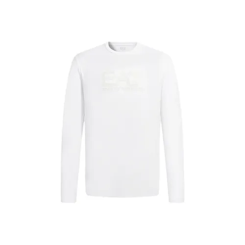 EMPORIO ARMANI EA7 FW24 T Рубашка Мужская Белая