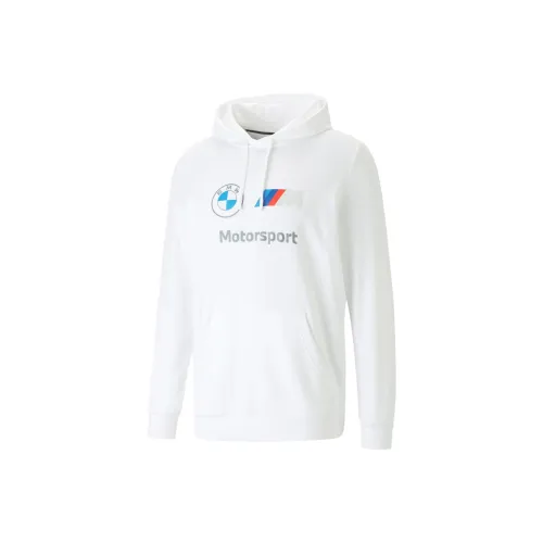 PUMA Hoodie ESS FT BMW M Motorsport Толстовка Мужская Белая