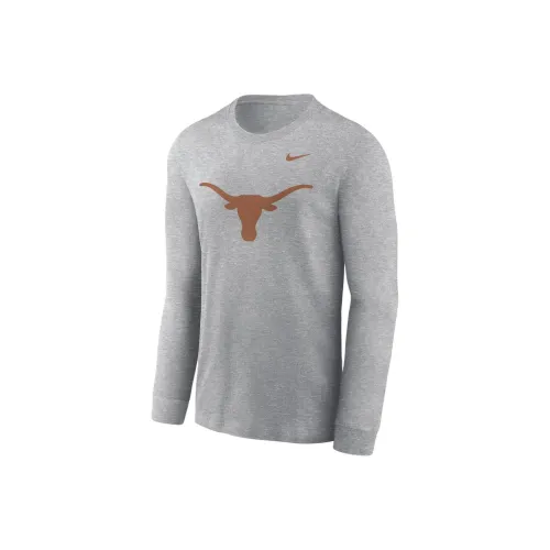 Nike Air FORCE 3 Texas Longhorns Primary Логотип Американский Толстовка Мужской Серый