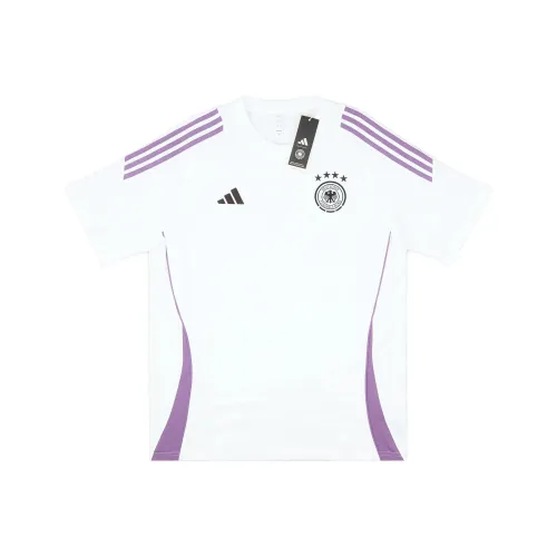Adidas Germany White Men's T-Shirts