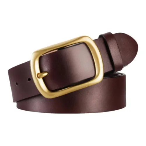 Warrior Copper Leather Belts Men's