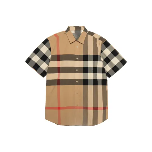 Burberry Khaki Мужские Рубашки
