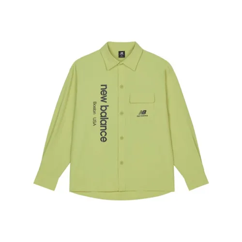 New Balance Зеленые Мужские Рубашки