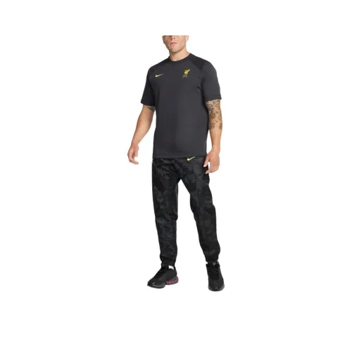 Nike LiverpoolFC FW24 Путешествие Третья Рубашка Мужская Темный дым Серый
