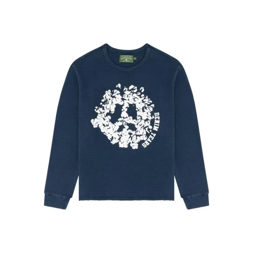 Denim Tears Co-brand Толстовка Мужская Морской Синий