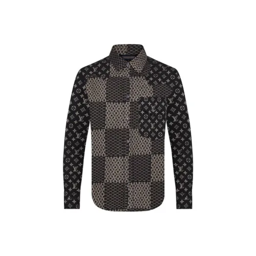 LOUIS VUITTON Рубашка Мужская Черная