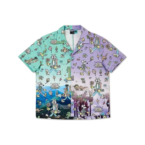 LINING Скейтборд Многоцветные Унисекс Рубашки