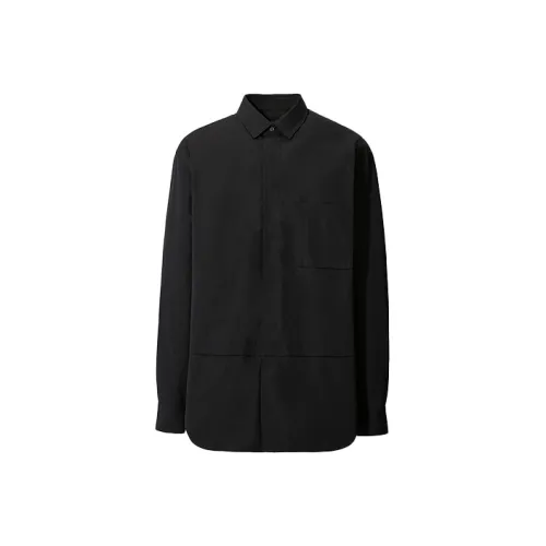 UNIQLO Jil Sander Collaboration Рубашка Мужская Черная