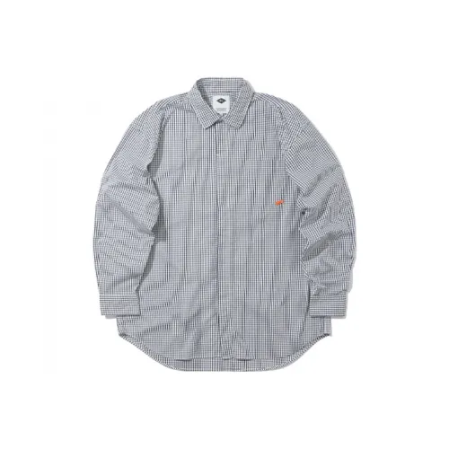 MADNESS Черный/Белый Мужские Рубашки