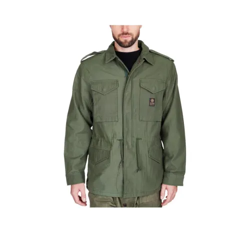 Deus Ex Machina Куртки и Пальто Мужской Оливковый