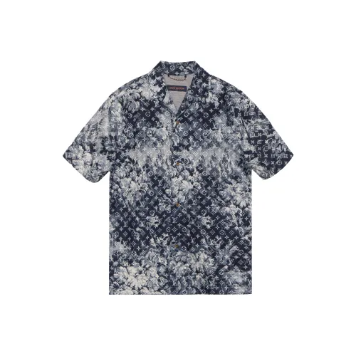 LOUIS VUITTON Рубашка Мужская Джинсовая