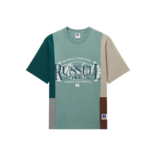 Russell Athletic Зеленые Мужские Футболки