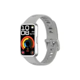 [Официальный, стиль с застежкой-булавкой, круглое отверстие, ремень] Серый