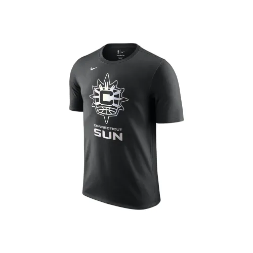 nike WNBA Connecticut Sun T-Shirt Мужской Черный
