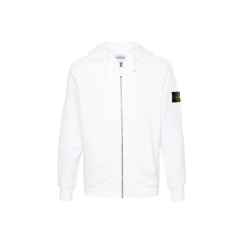 STONE ISLAND SS24 Свитшот Мужской Белый