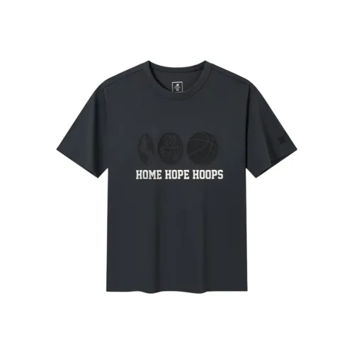 XTEP Basketball Collection Т-рубашка Мужская Сумка Полумесяц Серый