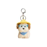 Теплый стекло, собака, коричневый/белый