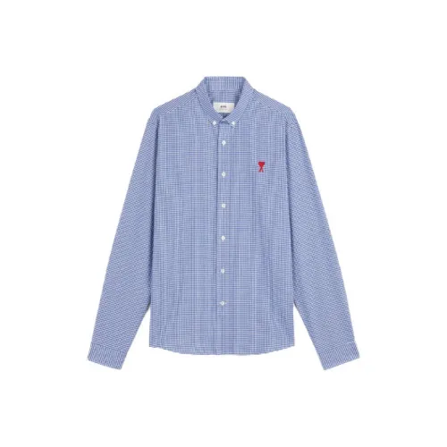 AMIPARIS Blue Men's Shirts AMIPARIS Синий Мужские Рубашки