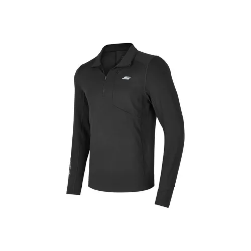 Skechers Comfort Sports Series T-Shirt Мужская Угольный Черный