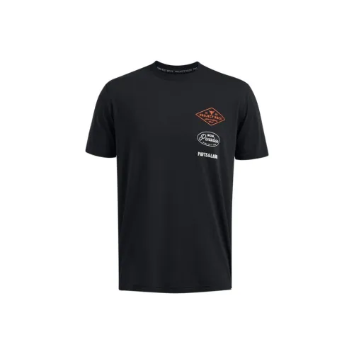 Under Armour ProjectRock T Рубашка Мужская Черная