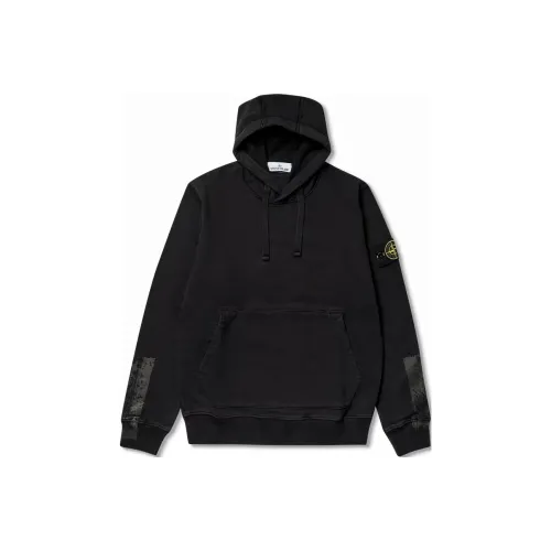 STONE ISLAND Свитшот Мужской Черный