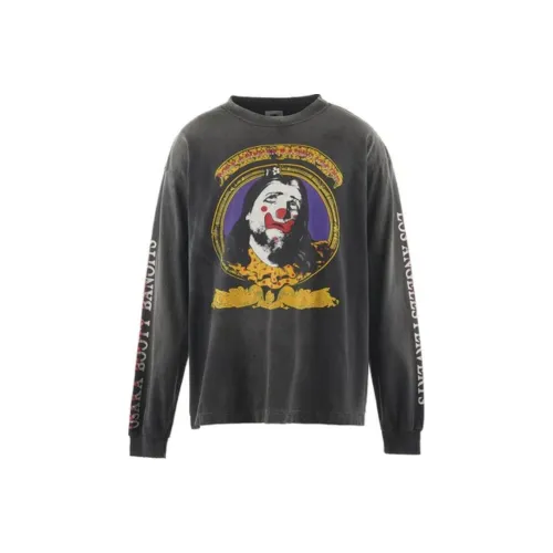 SAINT Mxxxxxx FW24 Черные Мужские T-рубашки