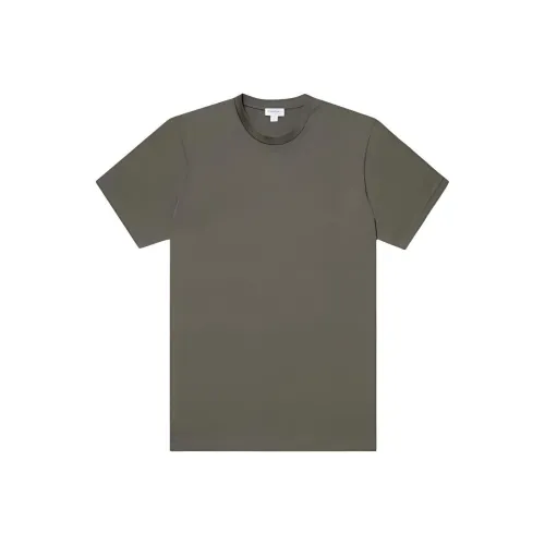 SUNSPEL SS23 T Рубашка Мужская Хаки Зеленая